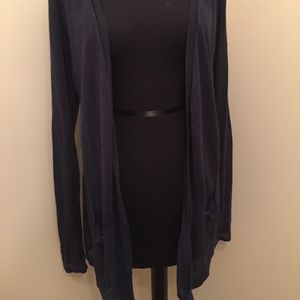 Lou & Grey Open Cardigan in Navy